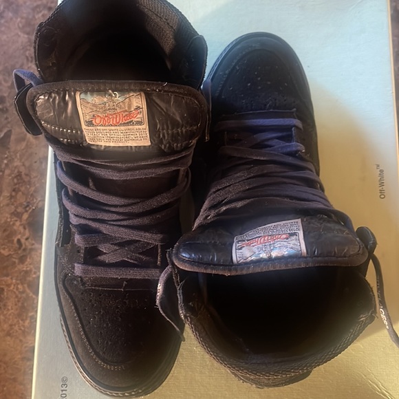 Off white 3.0 size 39 suede n leather high top - Picture 7 of 7